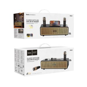 Loa Bluetooth Karaoke 2 mic hoco BS63 giá sỉ