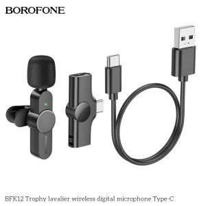 Micro không dây Borofone BFK12 Type C giá sỉ