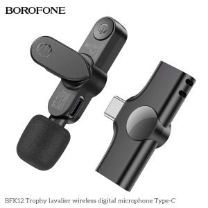 Micro không dây Borofone BFK12 Type C giá sỉ