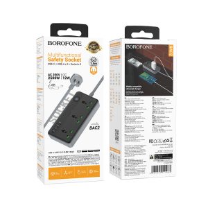 Ổ cắm điện đa năng Borofone BAC2 giá sỉ