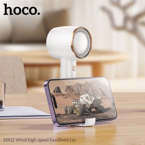 Quạt tích điện cầm tay Hoco HX21 giá sỉ