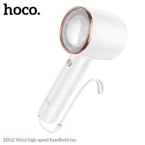 Quạt tích điện cầm tay Hoco HX21 giá sỉ