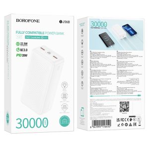 Sạc dự phòng BOROFONE BJ56B PD20W 30000mAh giá sỉ
