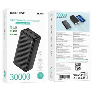 Sạc dự phòng BOROFONE BJ56B PD20W 30000mAh giá sỉ