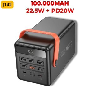 Sạc dự phòng J142 100000mAh giá sỉ