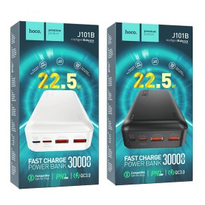 Sạc dự phong hoco J101B 30000mAh giá sỉ