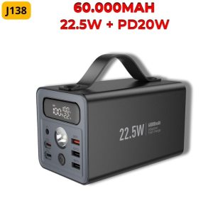 Sạc dự phòng HOCO J138 60000mAh giá sỉ