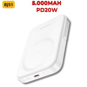 Sạc dự phòng không dây từ tính Borofone BJ51 5000mAh PD20W giá sỉ