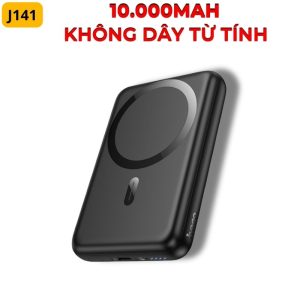 Sạc dự phòng không dây từ tính hoco J141 10000mAh giá sỉ