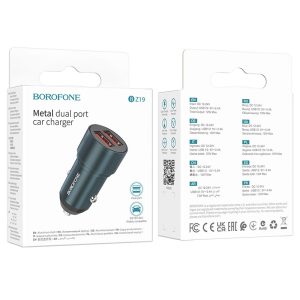 Tẩu sạc ô tô Borofone BZ19 giá sỉ