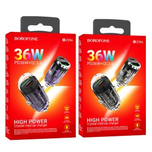 Tẩu sạc ô tô Borofone BZ29A giá sỉ