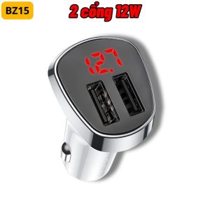 Tẩu sạc xe hơi Borofone BZ15 12W giá sỉ