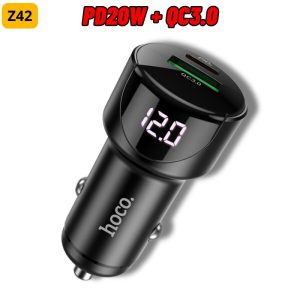 Tẩu sạc xe hơi Hoco Z42 giá sỉ